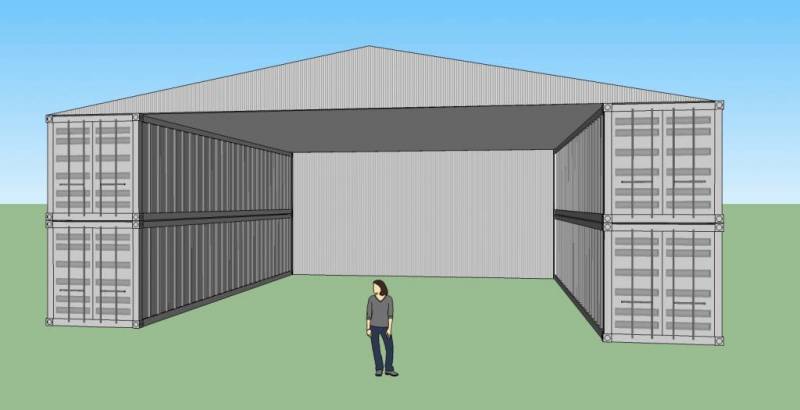Shipping Container Workshop Warehouse