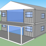 2560sqft 5BR 2BA Shipping Container Home