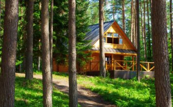 off grid Cabin in the mountains