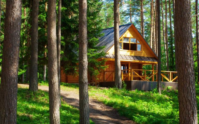 off grid Cabin in the mountains
