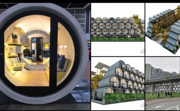 Opod Micro Housing From Concrete Water Pipes!