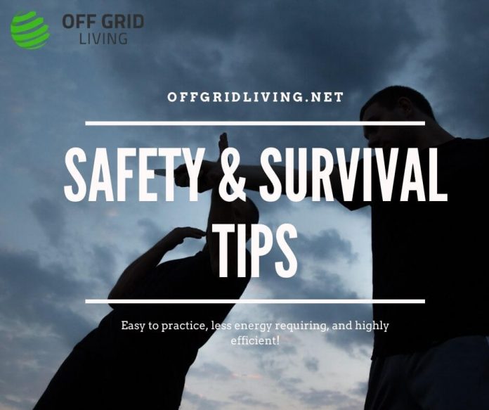 Safety & Self-defence tips-offgridliving.net