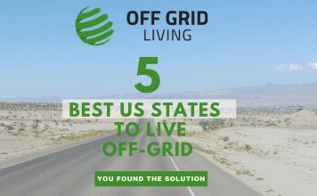 5 Best US States to Live Off the Grid-offgridliving.net