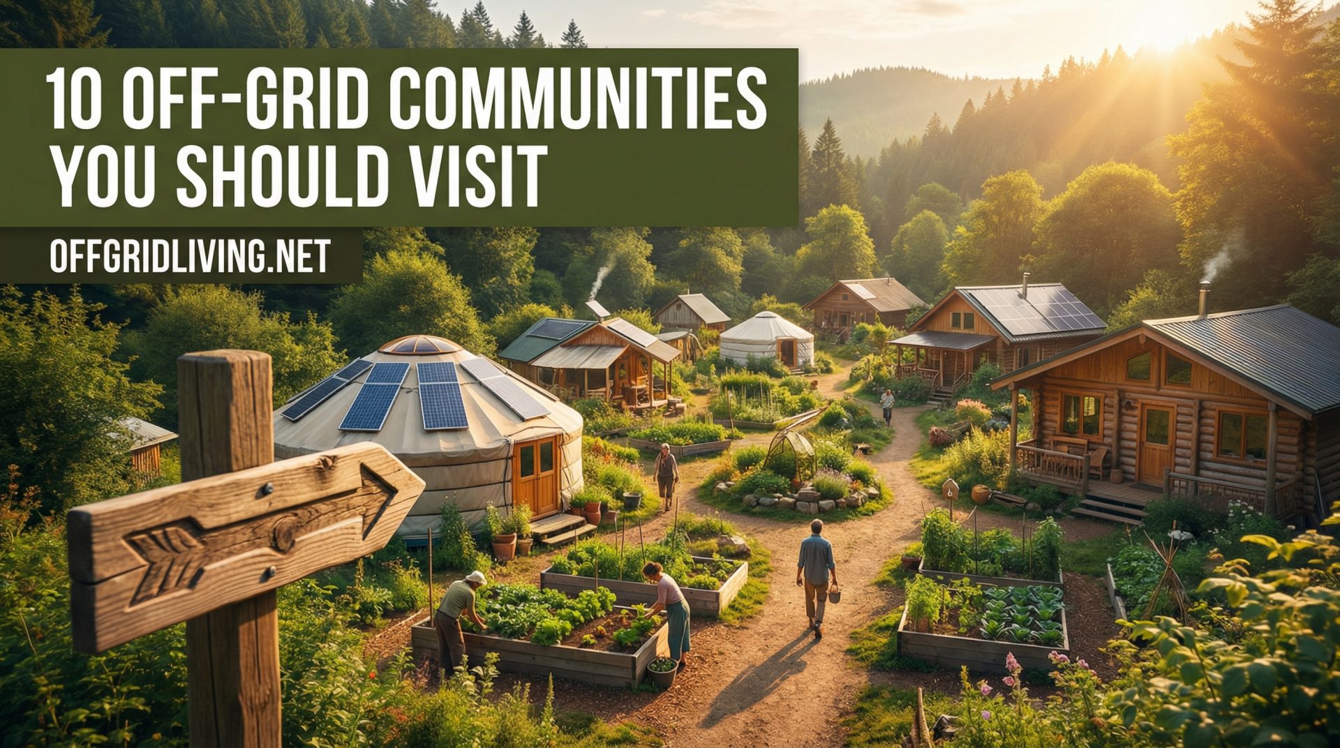 View of Off-Grid Living: A Guide to Sustainable Communities in 2026