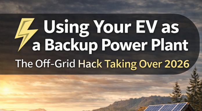 ⚡ Using Your EV as a Backup Power Plant: The Off-Grid Hack Taking Over 2026