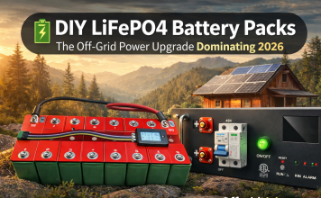 🔋 DIY LiFePO4 Battery Packs: The Off-Grid Power Upgrade Dominating 2026